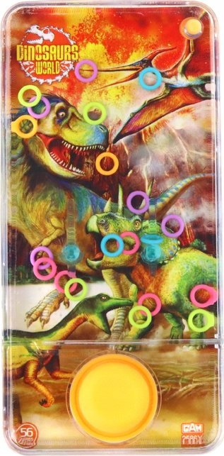 Lojë me ujë me dinozaurë Leantoys Water Game Dinosaurs, portokalli blu jeshile