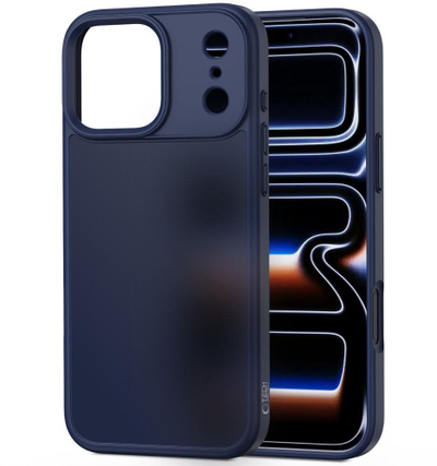 Mbulesë telefoni Tech-Protect Magmat për iPhone 17 Pro Max, matte, blu e errët