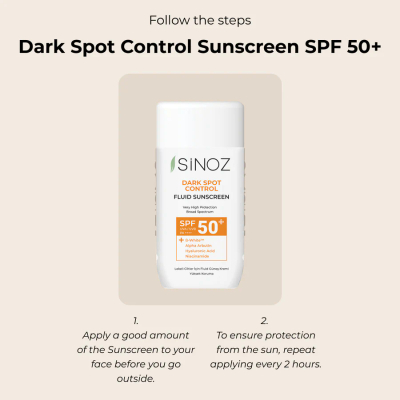 Krem kundër diellit Sinoz Dark Spot Control Fluid SPF 50+, 50ml