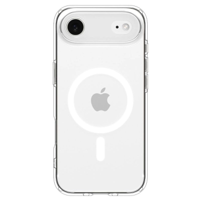 Mbrojtëse telefoni Spigen Ultra Hybrid MagSafe, për iPhone 17 Air Pro, transparente me kornizë të bardhë