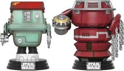 Figurina Funko Pop Star Wars Solo Fighting Droids, set me 2 copa, për koleksion