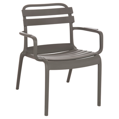 Karrige lounge oborri KORVER HM6333.05, polipropilenë, 63.5x65x76 cm, jeshile ulliri e errët