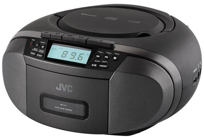 Преносно радио JVC RC-E444B, FM Bluetooth USB CD, црно