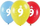 Balona me print “Balloons With Print”, 28cm, set me 3 copë, shumëngjyrëshe