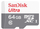 Kartë e memories Sandisk Ultra microSDXC, 64GB, 140mb/s