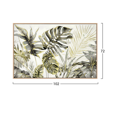 Pikturë muri Tropico 102x4,5x72Hcm (HM4541), bezhë