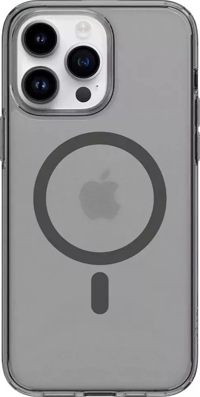 Mbulesë telefoni Spigen Ultra Hybrid MagFit për iPhone 14 Pro Max, transparente, MagSafe, e zezë