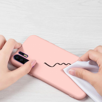 Maskë telefoni Tech-Protect Icon për Huawei P40 Lite, silikon, e zezë