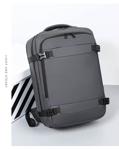 Çantë shpine ACL Accessories 1920, 45x30x15-20cm, e hirtë