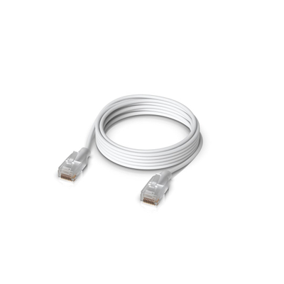 Kabllo patch rrjeti Ubiquiti UACC-Cable-Patch-EL-2M-W, 2m, shumë e hollë, e bardhë