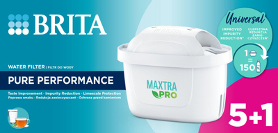 Филтер за вода Brita Maxtra+Pure Performance (6 парчиња)