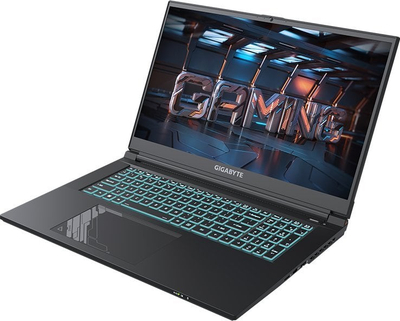 Laptop GIGABYTE G7 KF, 17.3", Intel Core i5 12500H, 32 GB RAM, 1 TB SSD, NVIDIA GeForce RTX 4060, i zi