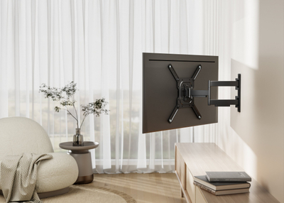 Mbajtëse muri për TV Deltaco Office ARM-0250, 23-65\", 35 kg, VESA 100 x 100 mm, e zezë
