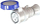 Prizë portative Gewiss GW62026H, 3P 16A 230V, IP66 IP67 IP68 IP69, blu