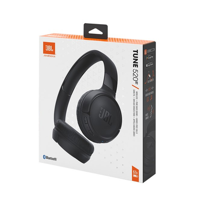 Kufje JBL Tune 520 BT, Wireless, të zeza