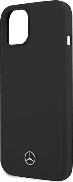 Mbulesë telefoni Mercedes Silicone Line MEHCP13SSILBK, për iPhone 13 mini 5.4", silikon, e zezë