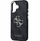 Mbulesë mbrojtëse Guess Hardcase Big 4G Logo Classic, për iPhone 17, TPU dhe lëkurë eko, e zezë