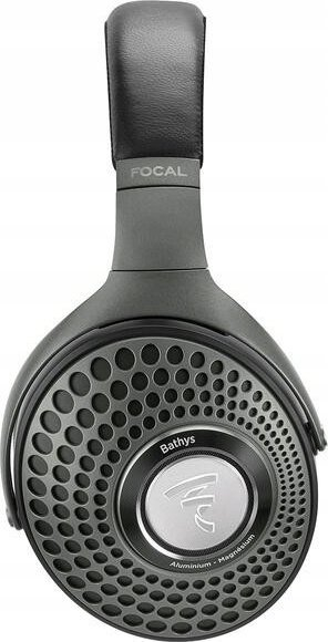Kufje wireless Focal Bathys, Bluetooth USB DAC, ANC, të zeza argjendi