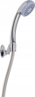 Set dushi Bathroom Solutions Shower Head With Hose, çelik inoks, 150cm, ngjyrë argjendi