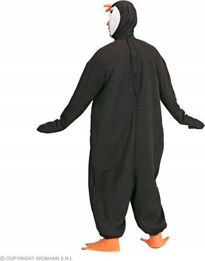 Kostum karnavalesh Penguin Costume, pinguin për të rritur, masa L, i zi me të bardhë