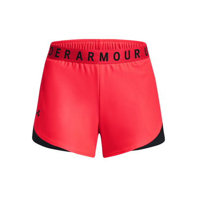Кратки спортски панталони Under Armour Play Up 3.0, за жени, со џебови, розева боја