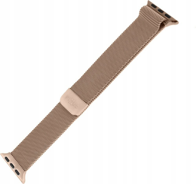 Метален ремен FIXED Mesh Strap за Apple Watch 38/40/41mm, челична мрежа, розево злато