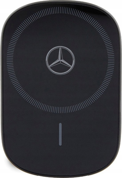 Mbajtës telefoni me karikim wireless Mercedes MEWCCGSLK, 15W, për grilë ajri dhe xham, i zi