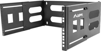 Kornizë muri rack Lanberg FB01-5404-10B, 19", 4U, e zezë