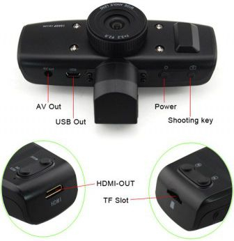 Kamerë makine Nvox Full HD, 1080P, HDMI, e zezë