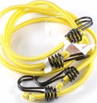 Litar elastik Master Lock Twin Wire, 100cm, set 2 copë, i verdhë