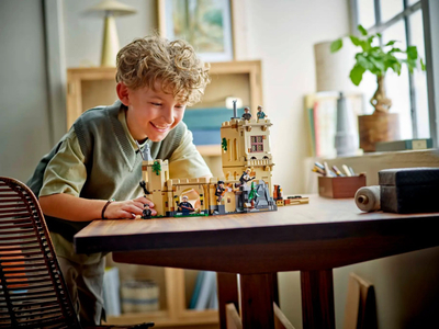 Set ndërtimi LEGO Harry Potter Hogwarts Castle Flying Lessons, koleksionues, shumëngjyrësh