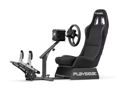 Kokpit lojrash Playseat Evolution REM.00004, i rregullueshëm, ngjyrë e zezë