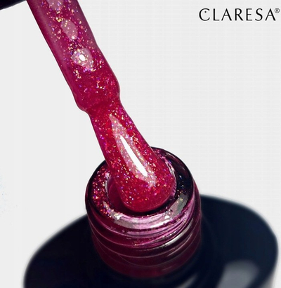 Llaku xhel për thonj Claresa SoakOff UV LED Love Story Shade 6, 5g, me shkëlqim