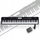 Piano dixhitale Suprimo 88035L, 88 taste të peshuara, funksione mësimore, e zezë