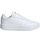 Atlete adidas Court Platform W GV9000 me platformë të lartë, për goca, të bardha
