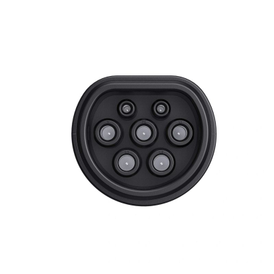 Adapter V2L për makina elektrike Hurtel, Type 2 në Schuko, 3500W me ekran, i zi