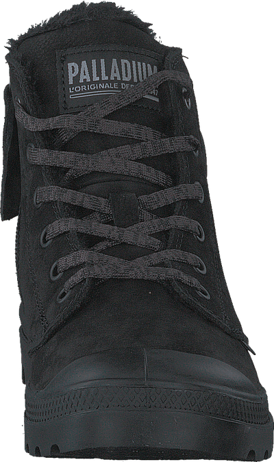 Çizme goca Palladium Pampa Hi, nubuk, me lesh nga brenda, bezhë