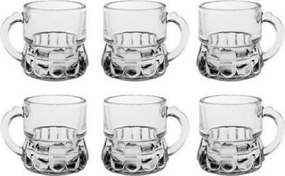 Set gotash me dorezë Banquet Sevilla, 6 copë, 25 ml, xham i kthjellët