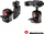 Kokë tripodi Manfrotto 490 Center Ball Head, e lehtë, kompakte, e zezë