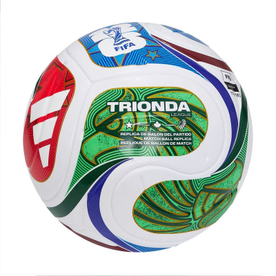 Top futbolli adidas World Cup 26 Trionda League JD8045, pa qepje, fshikëz butil, shumëngjyrësh