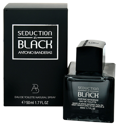 Eau de toilette ANTONIO BANDERAS Seduction In Black, 50 ml