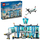 Set lodrash LEGO City Airport with Airplane 60502, aeroplan dhe aeroport, shumëpjesësh, shumëngjyrësh