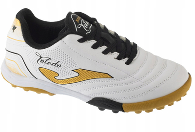 Këpucë futbolli për kalamaj Joma Toledo Jr 2502 TF, turf, lëkurë sintetike, të bardha, nr 30