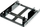 Mbajtëse HDD CoreParts KIT962, për kasë kompjuteri, metal, e zezë