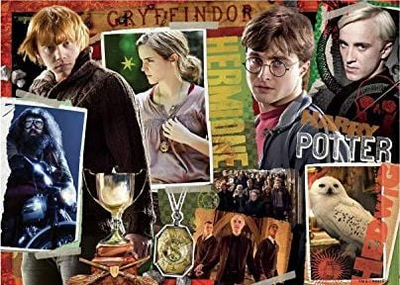 Puzzle Ravensburger 06832 Harry Potter, 4x100 copa, shumëngjyrësh