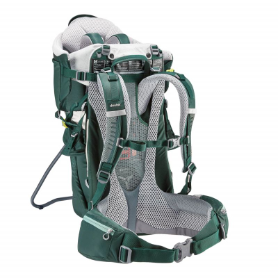 Çantë-shalë për fëmijë Deuter Kid Comfort, sistem Aircontact, model Forest, jeshile