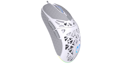 Maus gaming Endorfy LIV, me kabllo, 12000 DPI, i bardhë Onyx