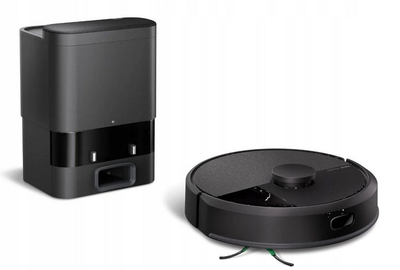 Робот правосмукалка IRobot Roomba Combo 105+, со миење, со самочистечка база, црна