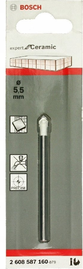 Stërvitëse për pllaka qeramike Bosch Ceramic Tile, 5.5mm, metalike