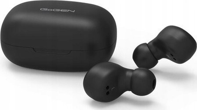 Kufje wireless GoGEN TWS Crew 02, Bluetooth 5.3, IPX4, të zeza